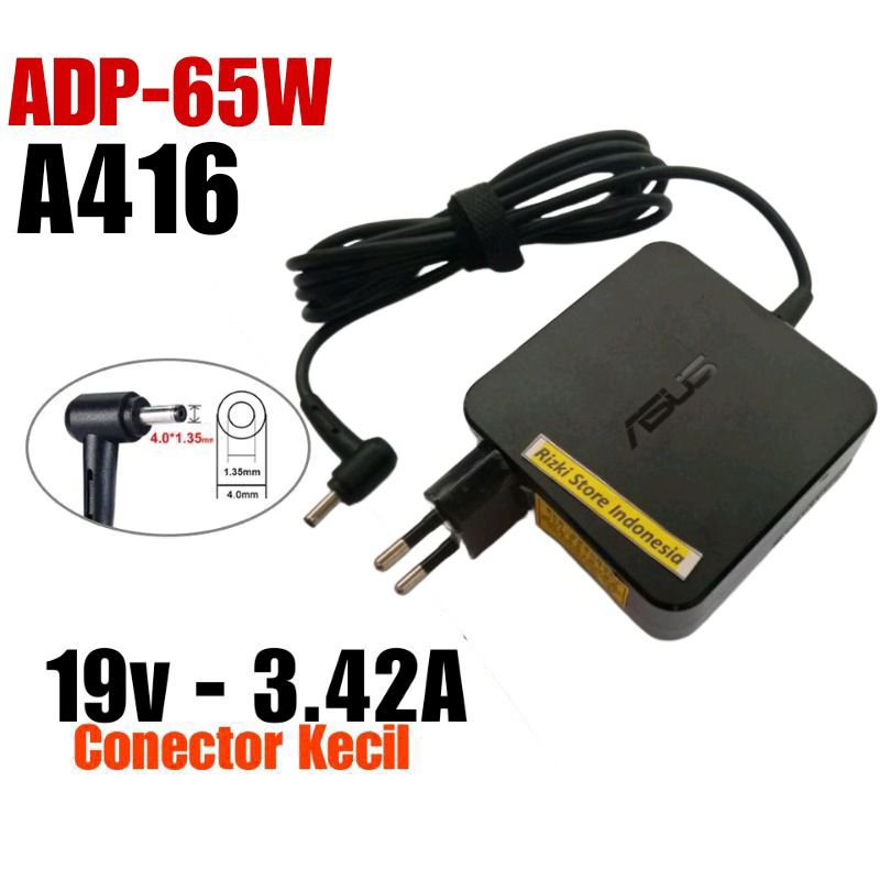 Charger Laptop Asus A416 A416E A413E A413F A413FA A413EP 19v 3.42A ( 4.0 )