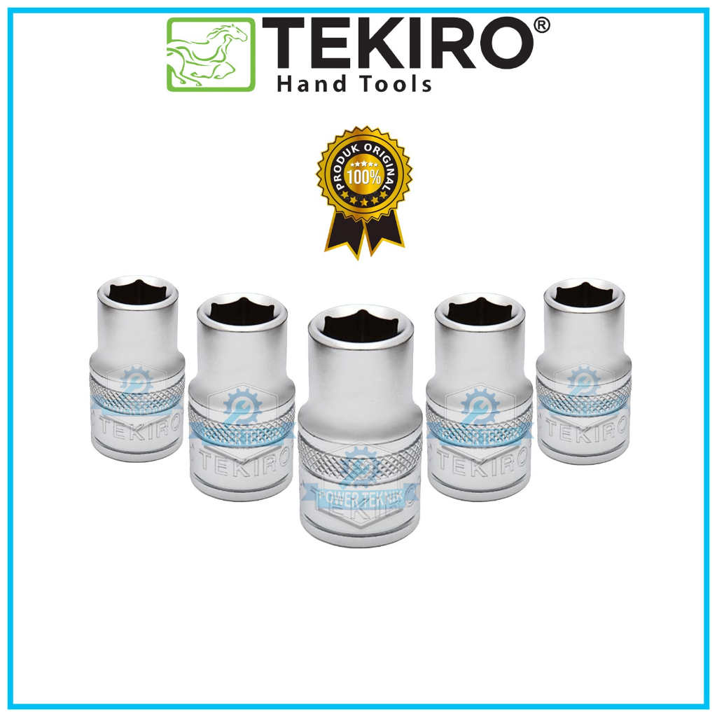 Mata Kunci Sok 1/2" dr 6 PT 8 - 32 mm Mata Sock TEKIRO Iwt