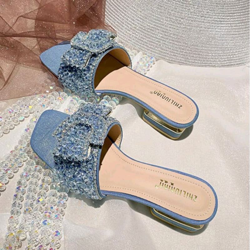 SANDAL PESTA DIAMOND SWAROVSKI KANOSUE KS2124 KS