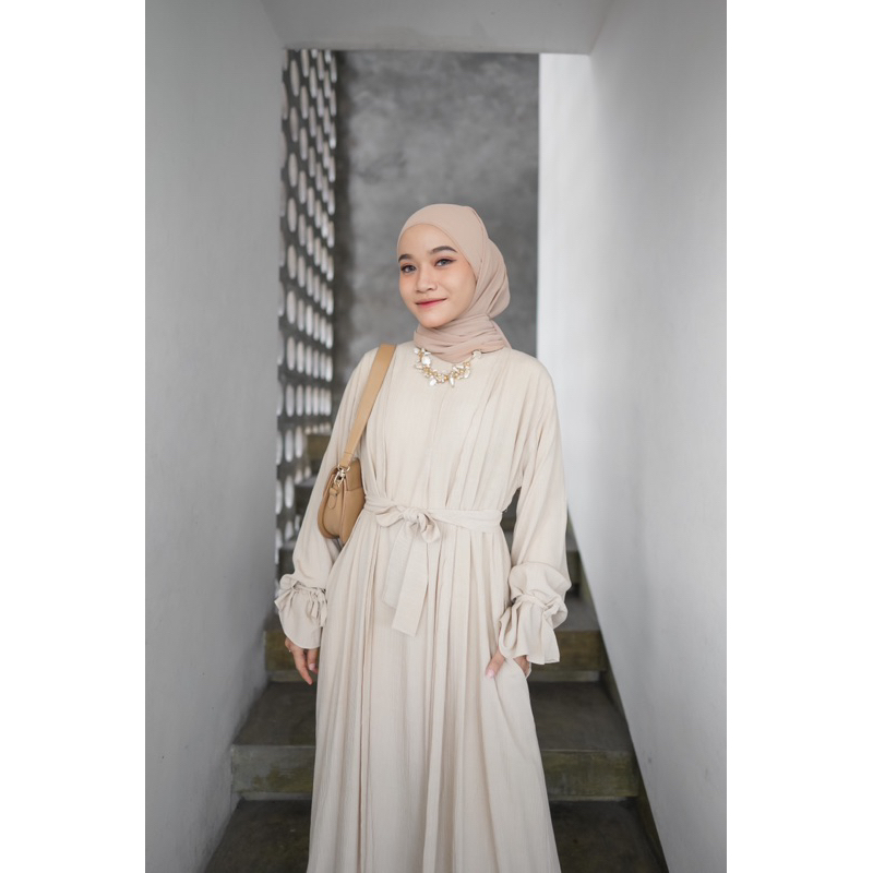 FARA SET ABAYA 2in1 CANTIK KEKINIAN ELEGAN SIMPLE OVERSIZED