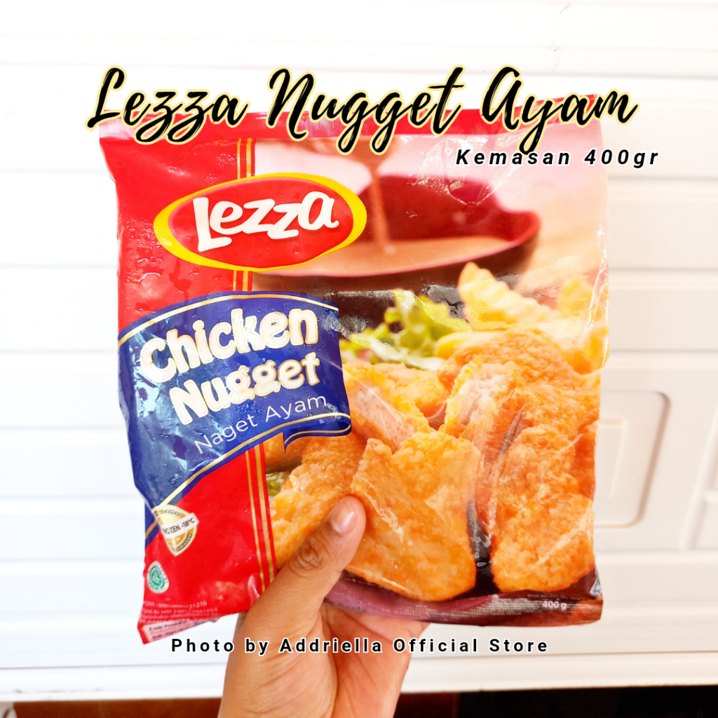 

ADDRIELLA Lezza Nugget/Nugget Stick 400gr | Lezza/Frozenfood/Frozenfood Murah