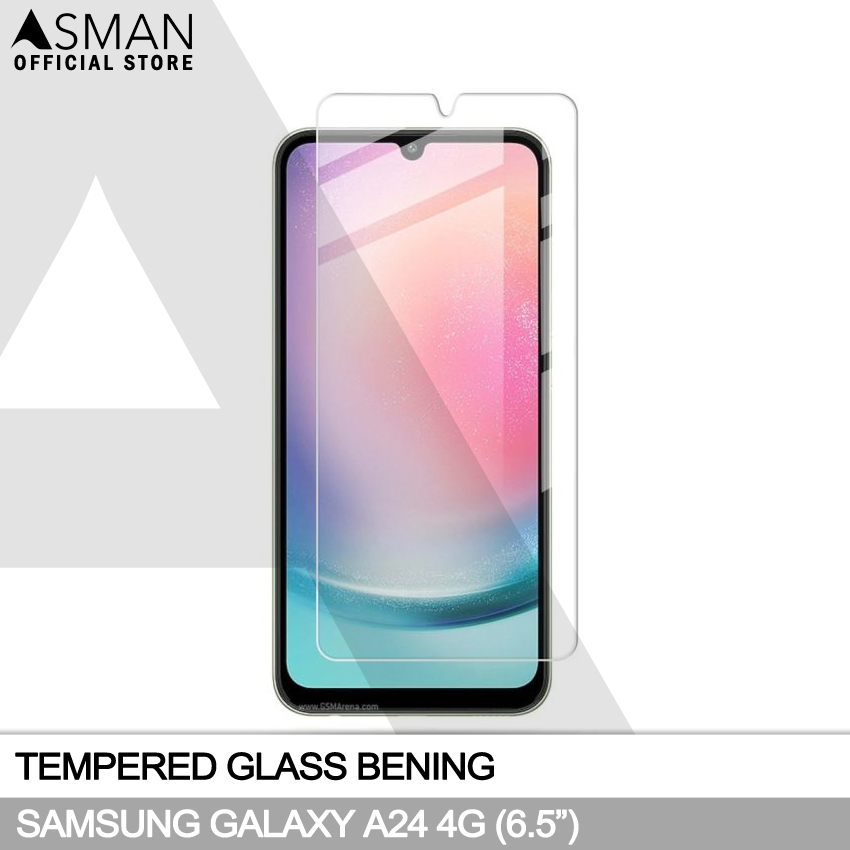 Tempered Glass Samsung Galaxy A24 4G (6.5&quot;) | Anti Gores Pelindung Layar Kaca - Bening