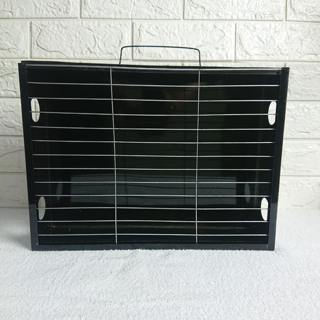 Panggangan/Bakaran Sate Portable Lipat Multi Square Grill Serbaguna Jagoo PP010
