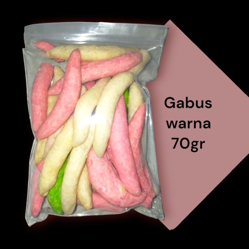 

kue gabus warna/telur gabus/stik gabus warna warni salut gula welcome reseller