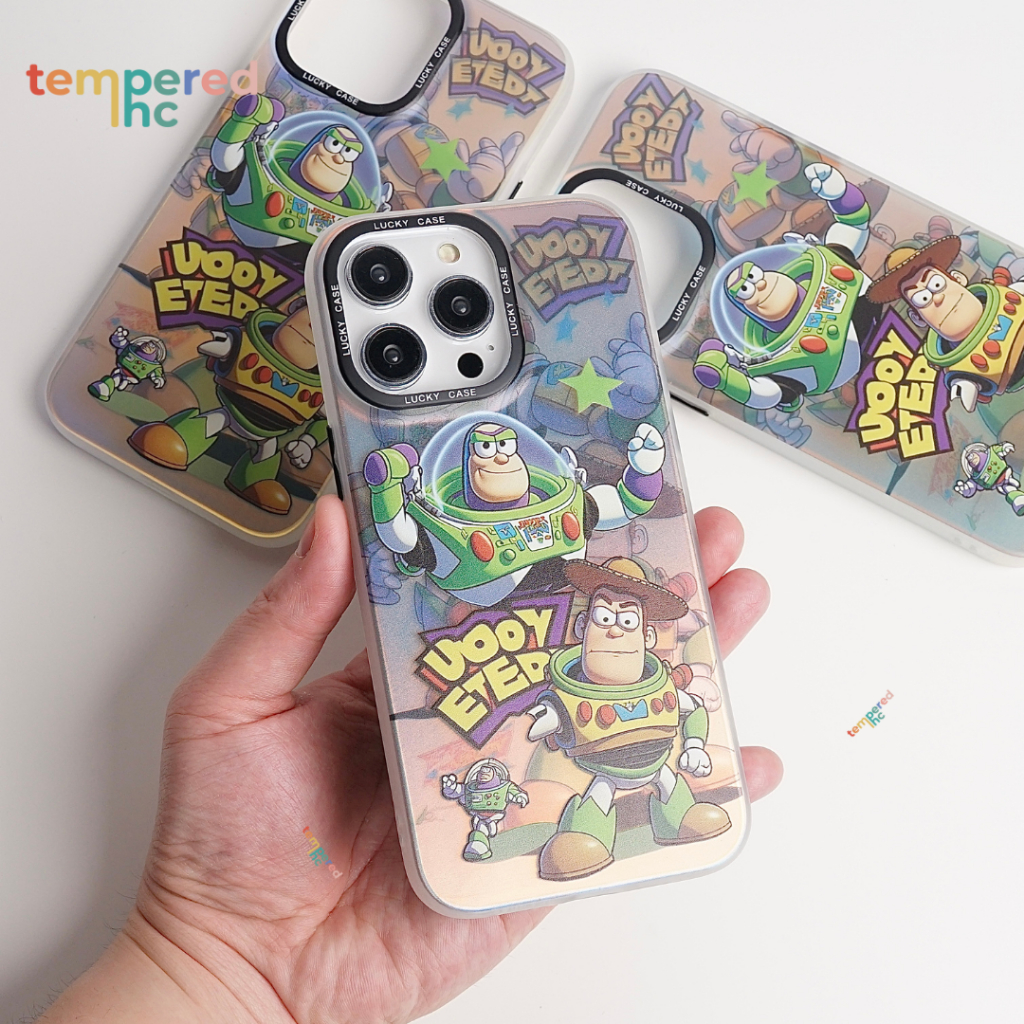 NEW !! PREMIUM Case iphone TOYSTORY Space ( Iphone 11 - 14 pro max )