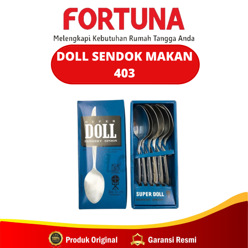 DOLL Sendok Makan 403 / Sendok Makan Stainless