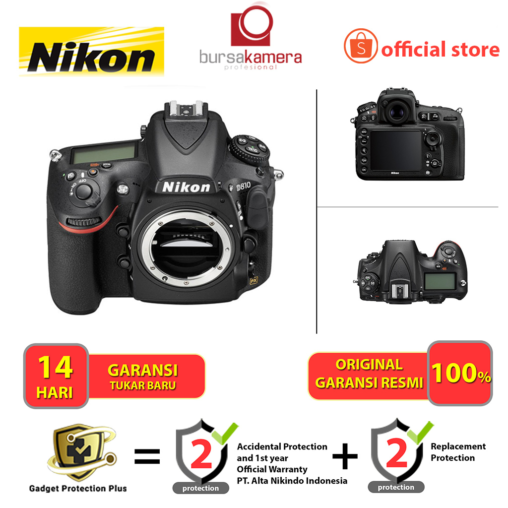 Nikon D810 DSLR Camera (Body Only)