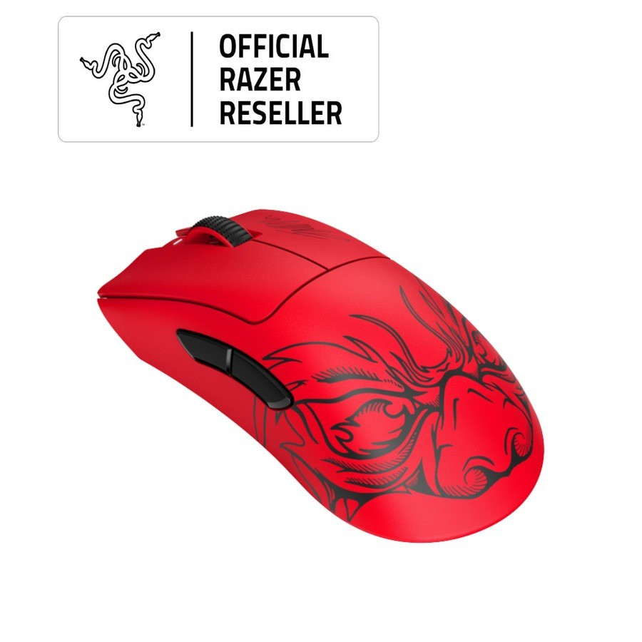 Razer DeathAdder V3 Pro - Red - Faker Limited Edition