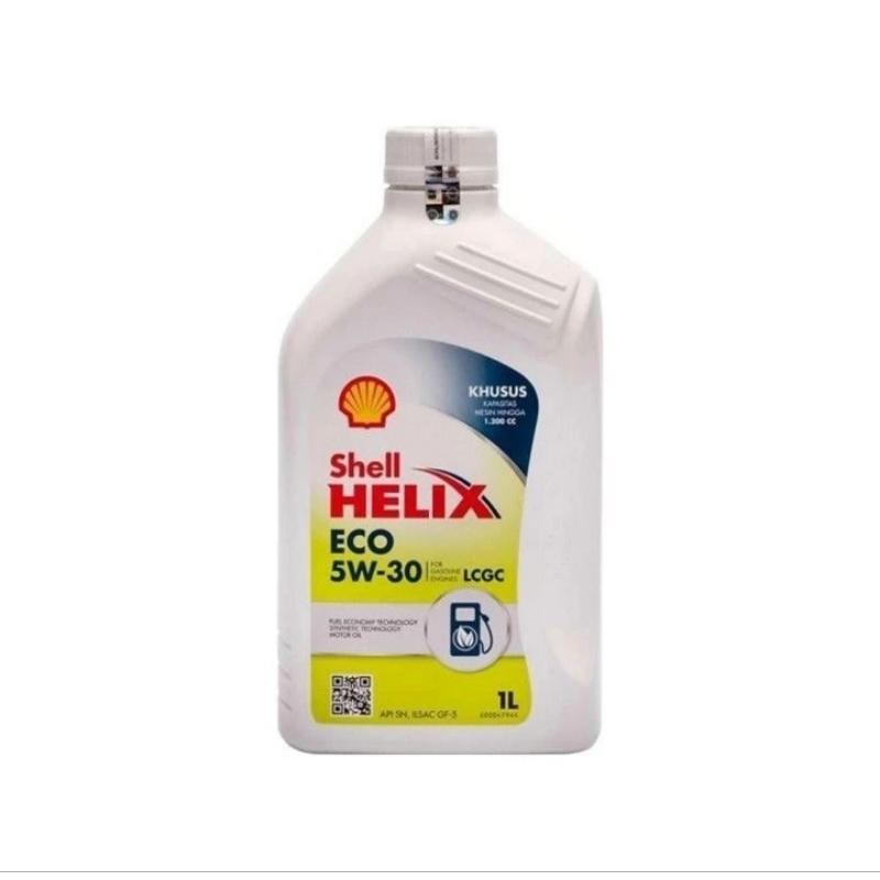 Oli Mesin Mobil LCGC - ECO 5W-30 - Shell Helix 1 Liter - Original 100%