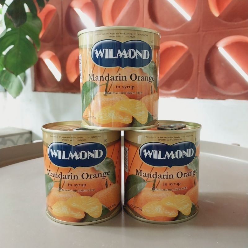 

Wilmond Mandarin Orange/Buah Jeruk Kaleng Sirup 312gr