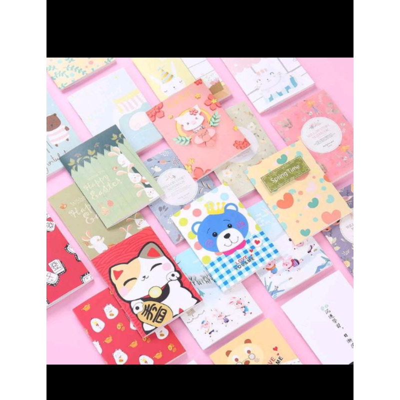 

buku tulis mini motif kartun/note book mini cartoon