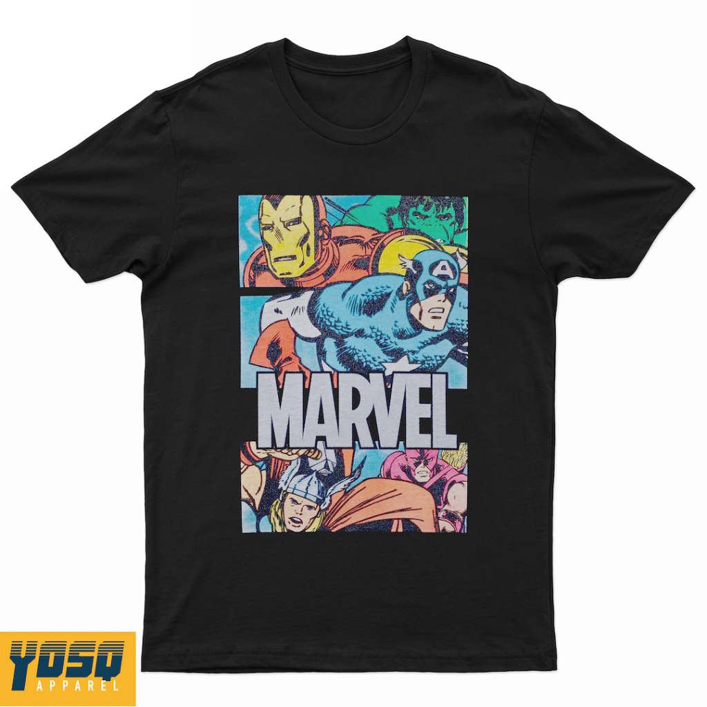 Kaos Marvel Avengers II Vintage