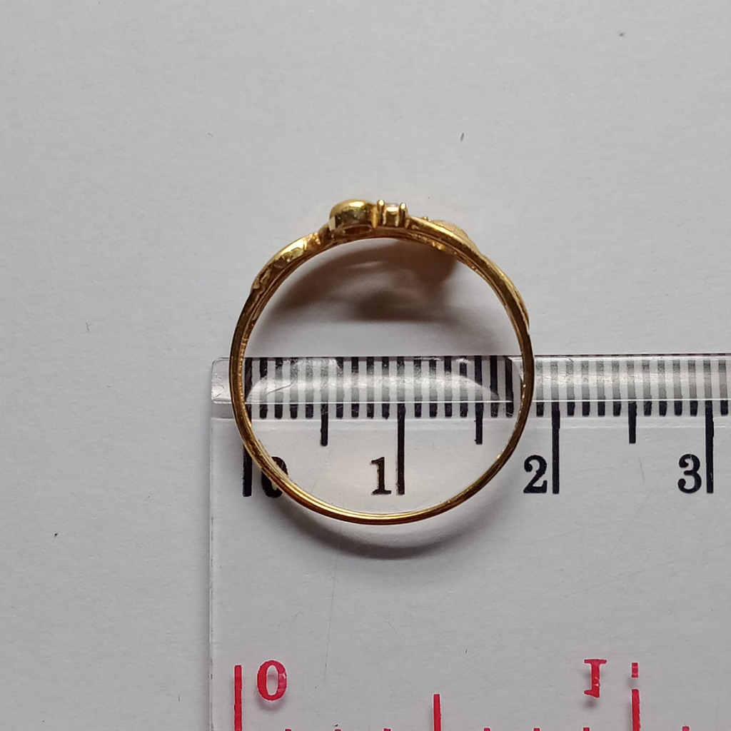 Cincin Emas 17K - 1.8 Gr Kadar 750 - CBS100000035