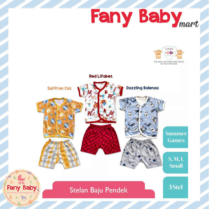 LIBBY SETELAN PENDEK KANCING DEPAN - NEW MOTIF