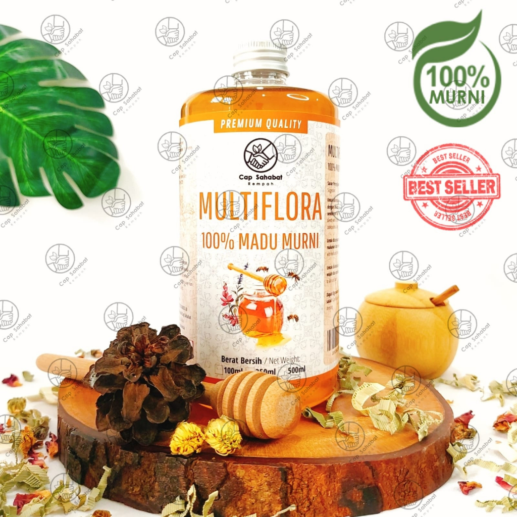 675gr Madu Hutan Murni / 500ml Madu Hutan Murni / Pure Forest Honey / Multiflora / Randu / 100% PREMIUM QUALITY