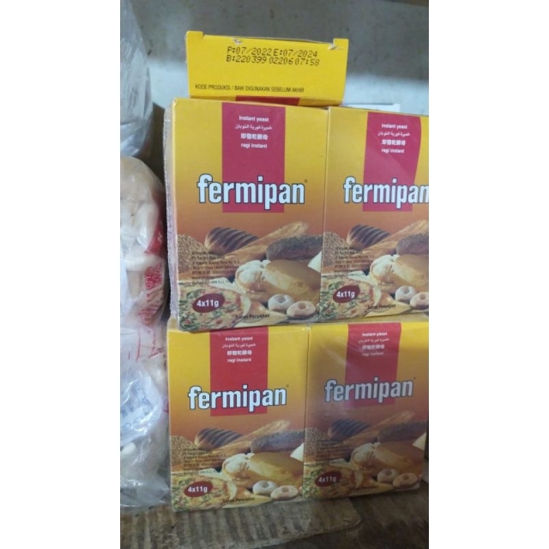 

1 box Fermipan Ragi Instan (11gr) x 4 saset