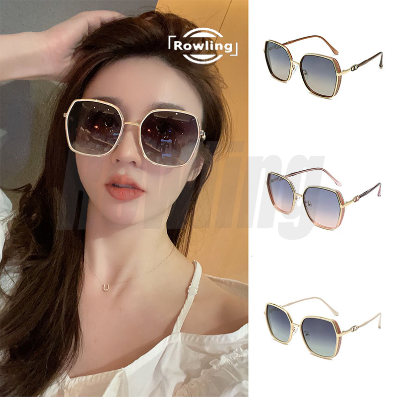 Rowling(ka-363)Sunglasses  Kacamata Hitam Titanium Bulat Wanita Sunglasses New Arrival Import Kacamata Fashion