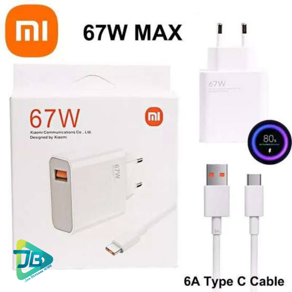 Charger Cashan tc ORIGINAL 100% XIAOMI 67W TURBO CHARGER Redmi note9 9pro 10 10 prO 11 11 pro 12 12 pro 9a 9c 9 10 10a 10c 12c 11 Poco F4 X3 JB9103