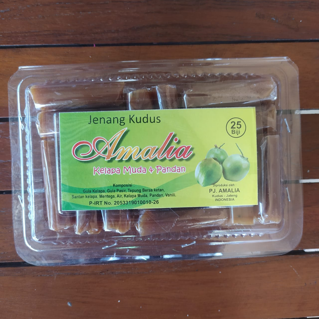 

Jenang Kudus Mubarok Rasa Kelapa Muda Dan Pandan