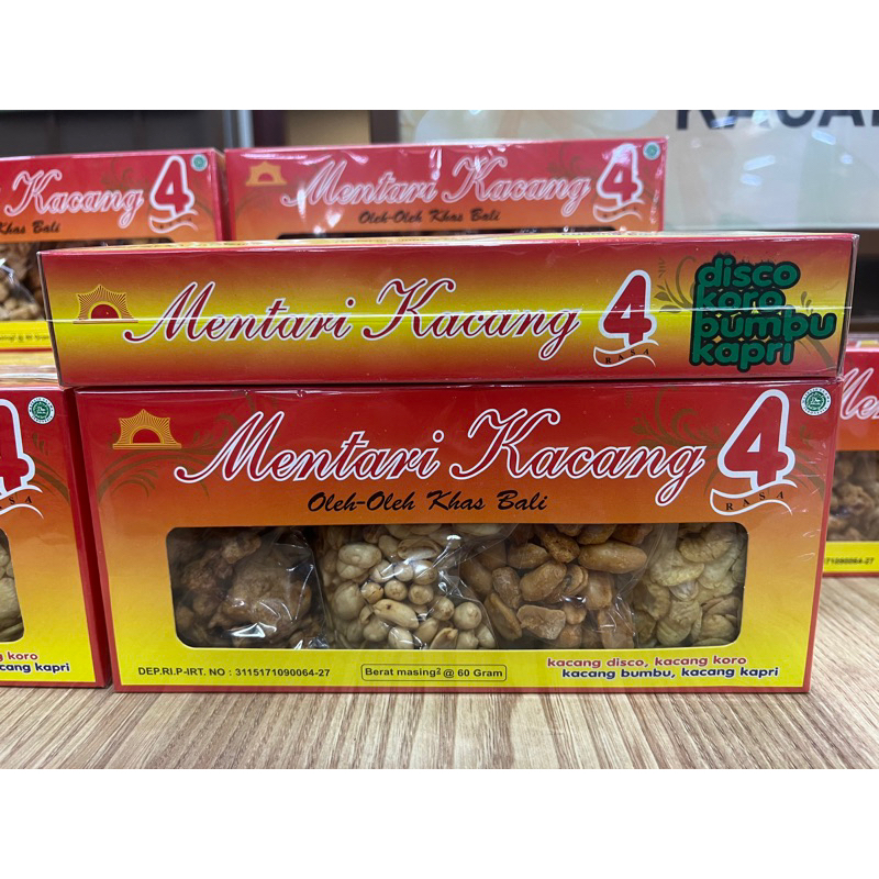 

KACANG MENTARI 4 VARIAN oleh oleh khas bali