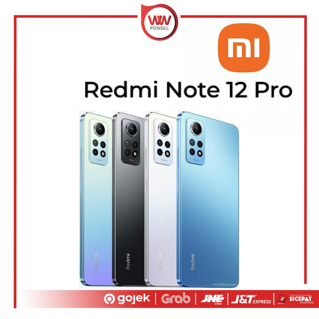 Hp Xiaomi Redmi Note 12 Pro Ram 6GB Internal 128GB Garansi Resmi