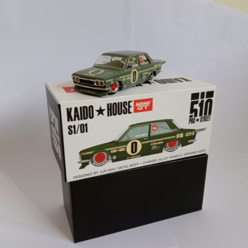 MINI GTREGULARMINI GT KAIDO HOUSE 510 DATSUN 510HIJAU