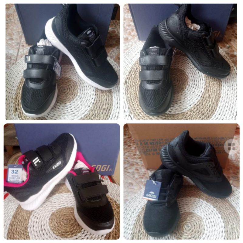 Sepatu Sekolah Anak Empuk Branded Merk Kasogi