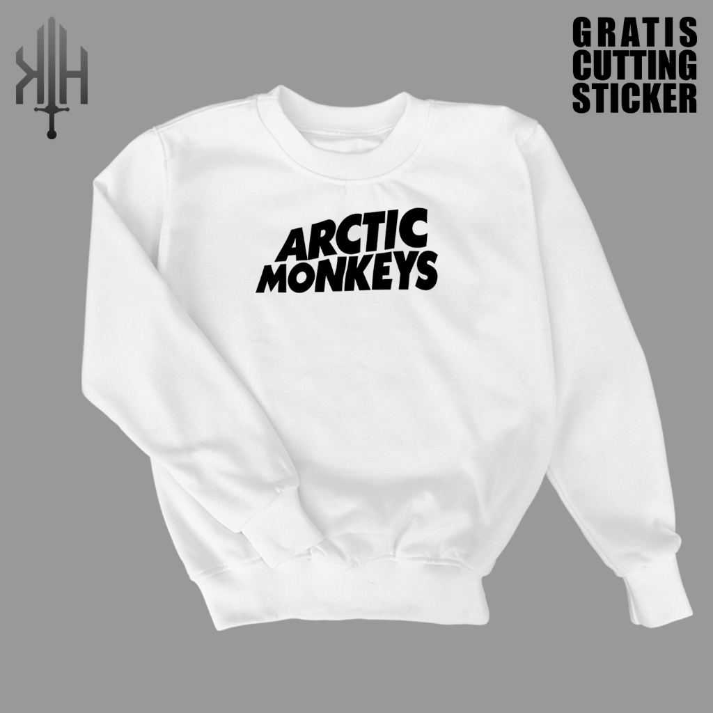 Crewneck Sweater Arctic Monkeys-Crewneck Pria-Sweater Wanita
