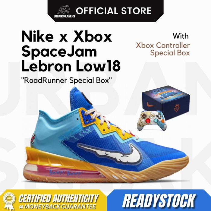 Nike x Xbox x Space Jam LeBron 18 Low Roadrunner Special | DO7172 900