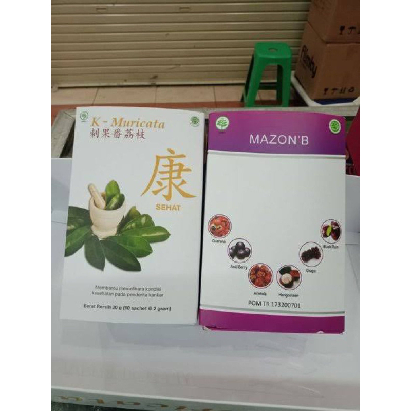 PAKET mazon b dan muricata