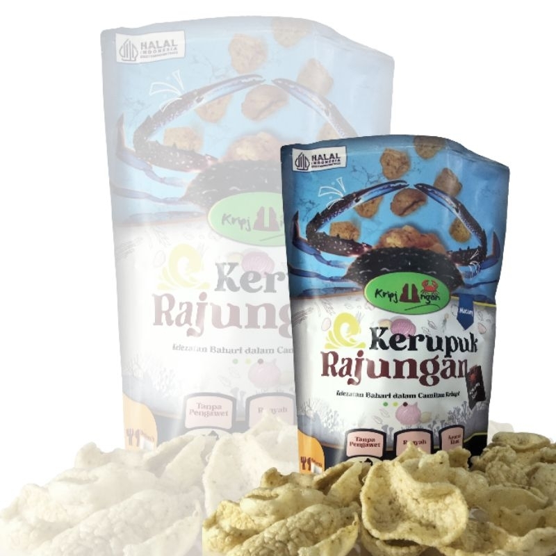 

Promo Cemilan Kerupuk Rajungan 110 Gr