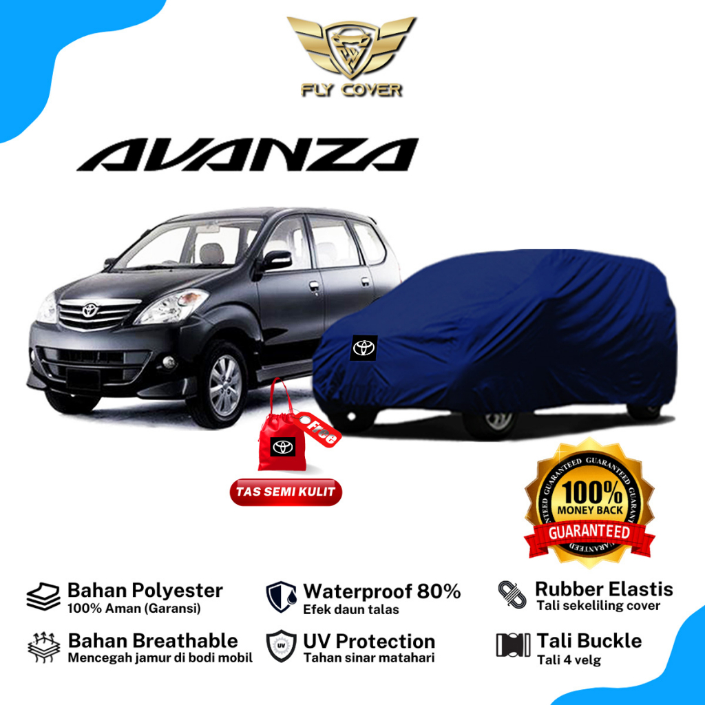 Body Cover Mobil Avanza / Sarung Mobil Avanza Lama Outdoor / Selimut Mantel Penutup Tutup Mantol Ker