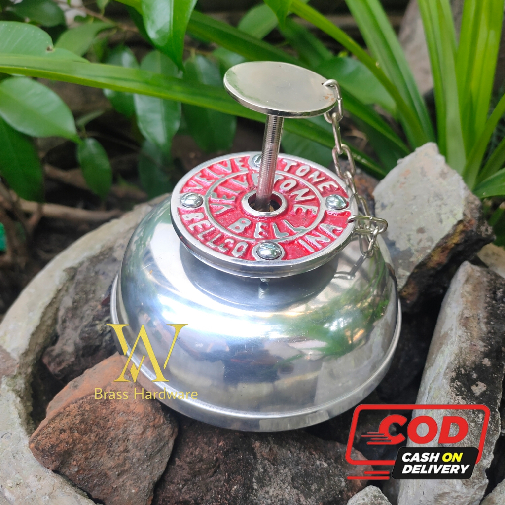 Bel Andong Lonceng Dokar Sepeda Onthel Silver 1 pcs