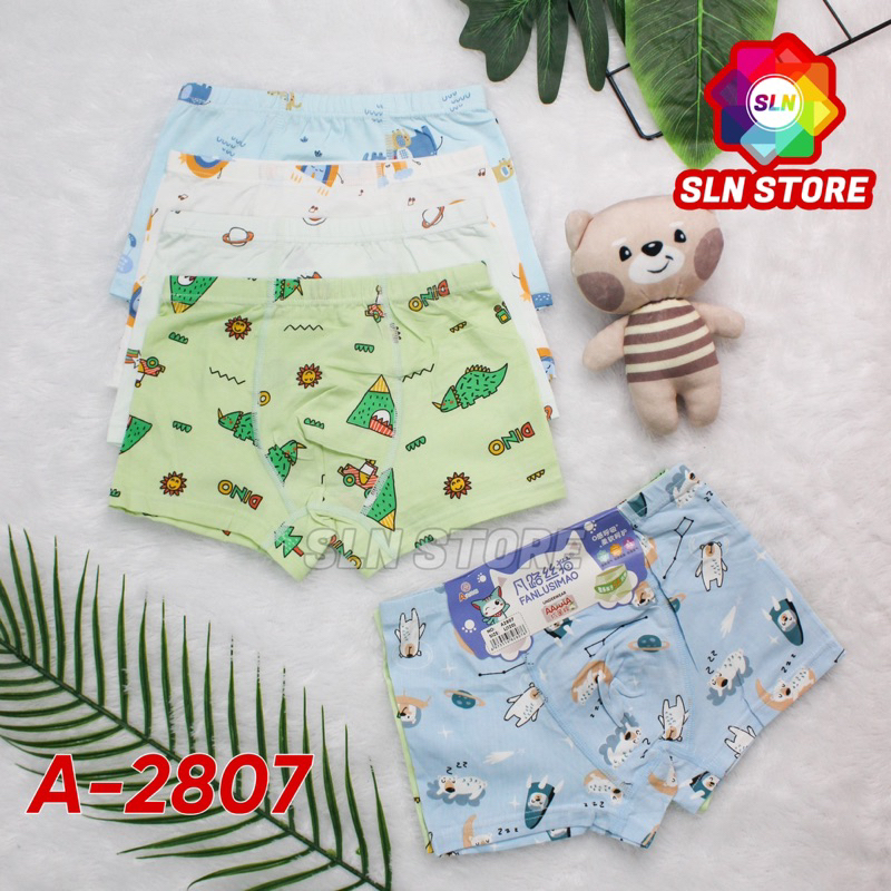 CELANA DALAM BOXER ANAK LAKI LAKI KATUN PREMIUM CD PRIA