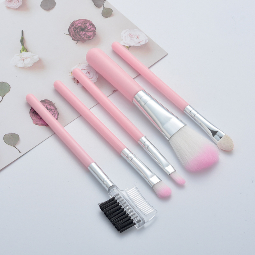 Kuas Alis Eyeshadow Concealer 5 in 1 Ganda Brush Make Up