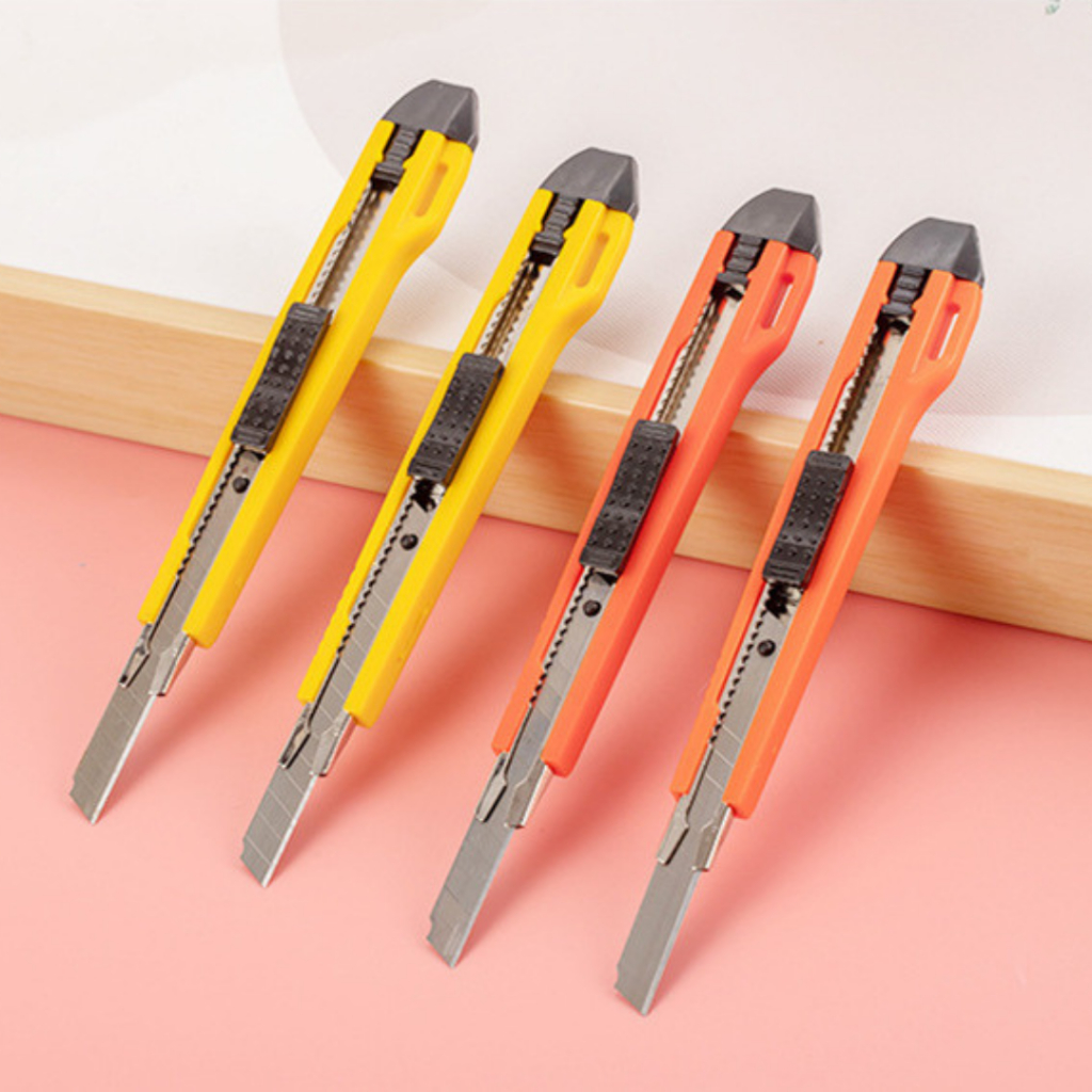 Pisau Cutter Mini Lucu/ Mini Cutter Pemotong Kertas Mini Portable/ Cutter Awan Unboxing Paket/ Cutter Mini Awan