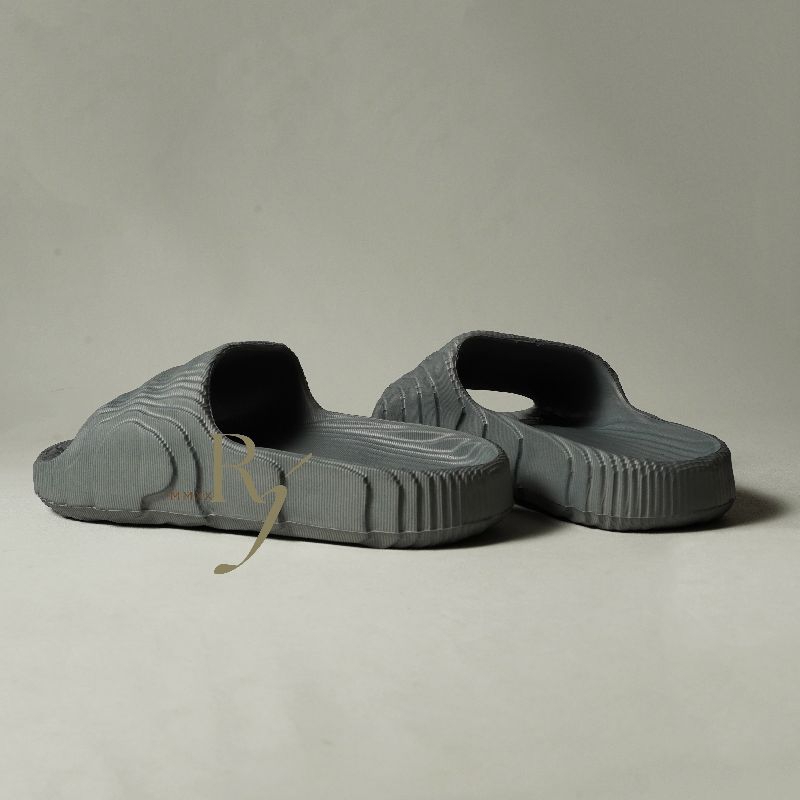 JEDDI [ADS] Sandal Adilette 22 Slides Carbon Aluminum Sandal Selop Cowok polos