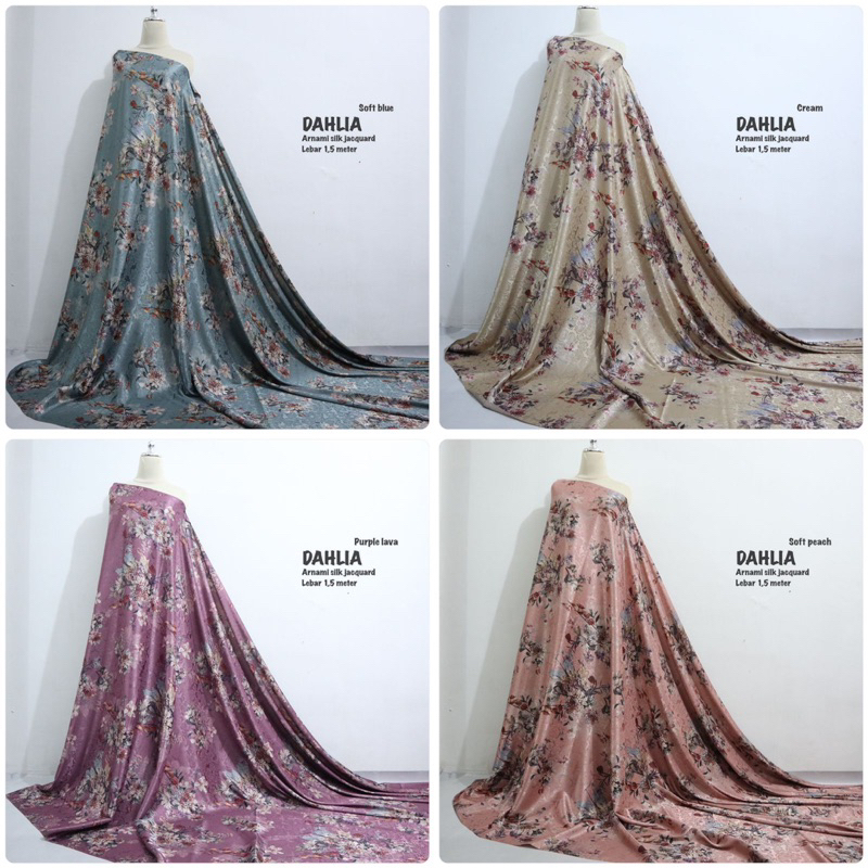 Kain armany silk jacquard embos