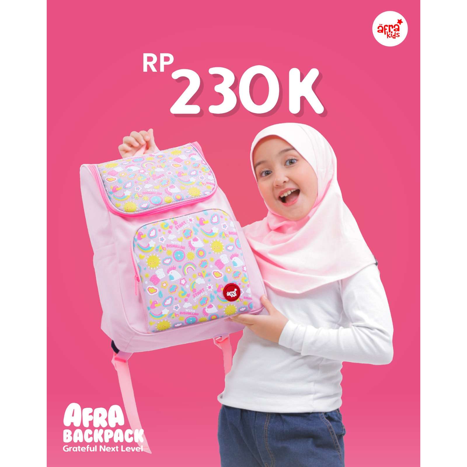 Tas anak sd Raggakids Tas Anak Muslim | Backpack Anak | Tas anak sekolah