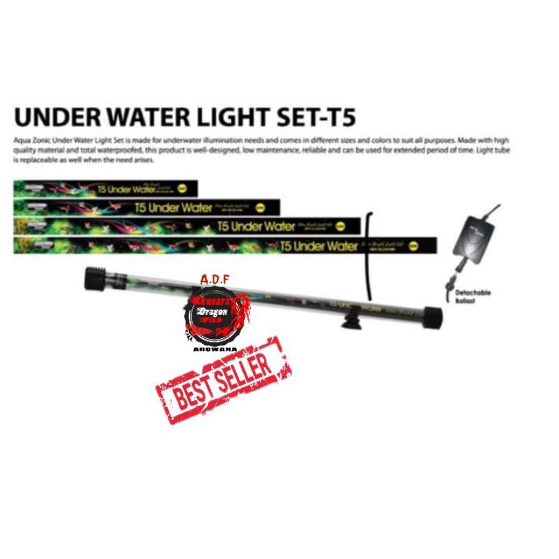 Lampu Aquazonic T5 Underwater/Lampu Taning Aquazonic Celup T5