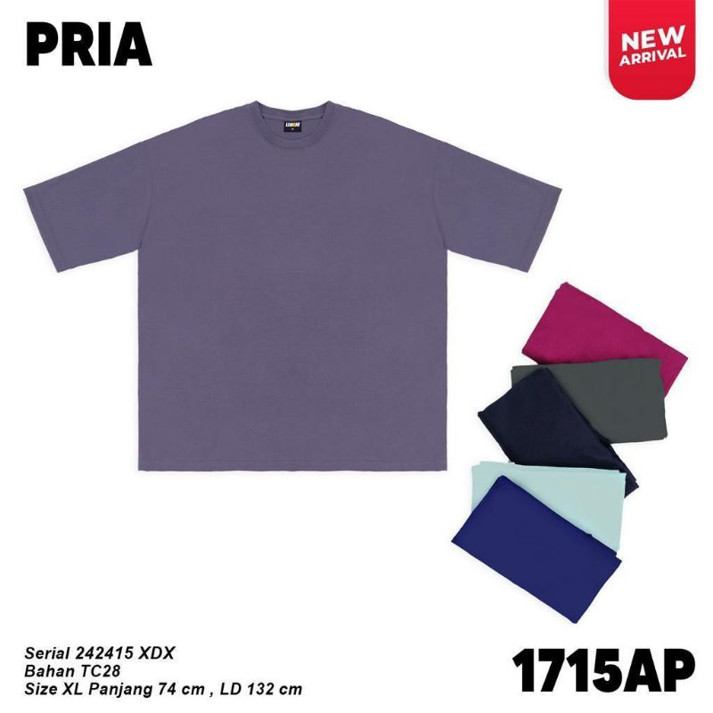 Kaos Polos Pria Babyterry