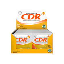 Grosir Per Box CDR Sachet Suplemen Kalsium Rasa Jeruk 12 Sachet