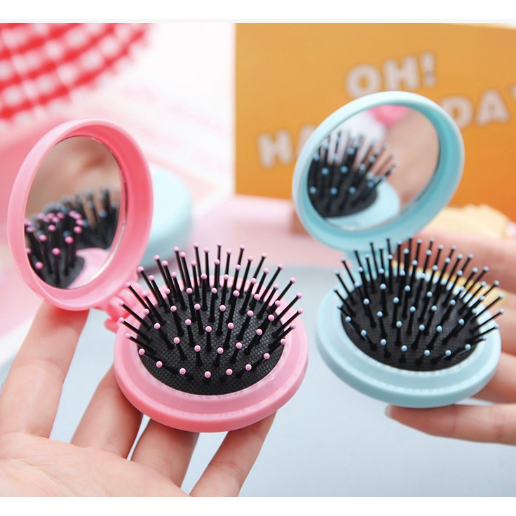 SISIR LIPAT 2IN1 DENGAN CERMIN COMB SANRIO