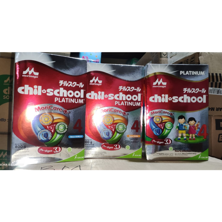 CHIL SCHOOL / Chilschool Platinum 800gram FREE Bublewrap kemasan UTUH