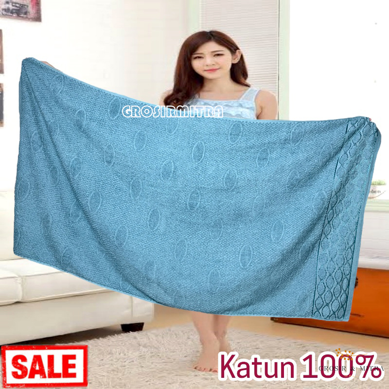 Handuk Mandi Handuk Katun Handuk JUMBO 80X160 Handuk Kimono Kamar Mandi STONE