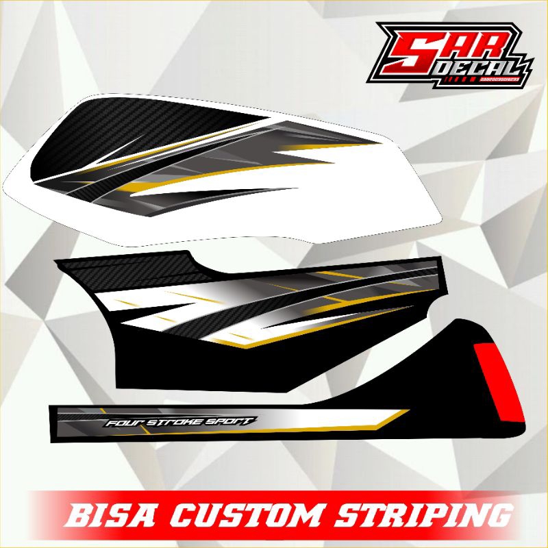 striping gl pro gl Max variasi keren herex - striping gl herex les stiker gl Honda gl