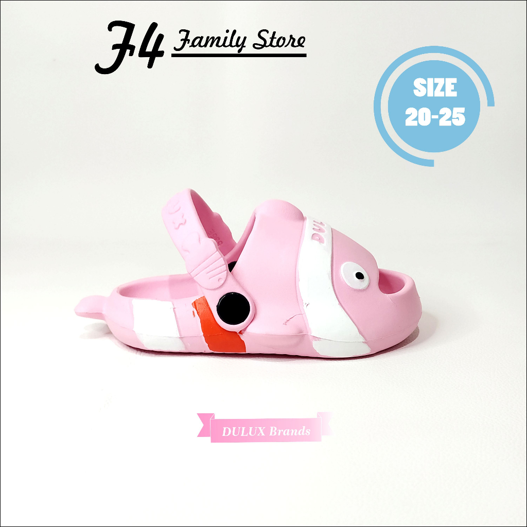 Sendal Anak Laki Laki Terbaru Motif Ikan Nemo Tali Belakang Usia 1 3 Tahun