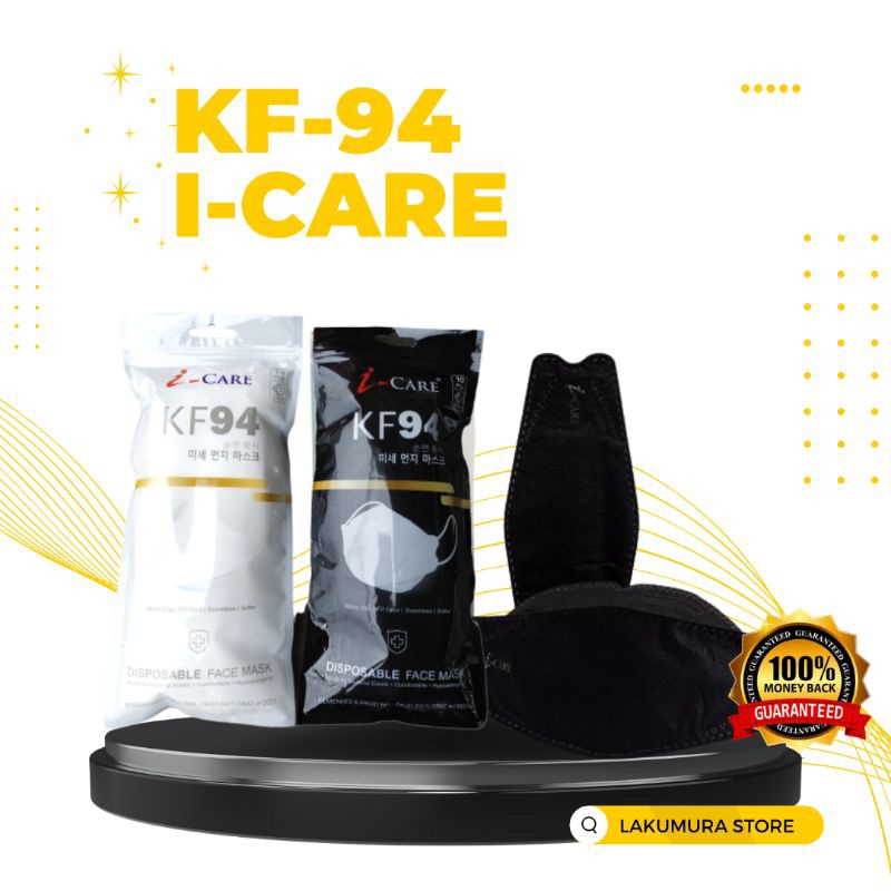 I-CARE KF94 PROTECTION FILTER MASK HYGENIC 5 PLY SACHET ISI 10 PCS