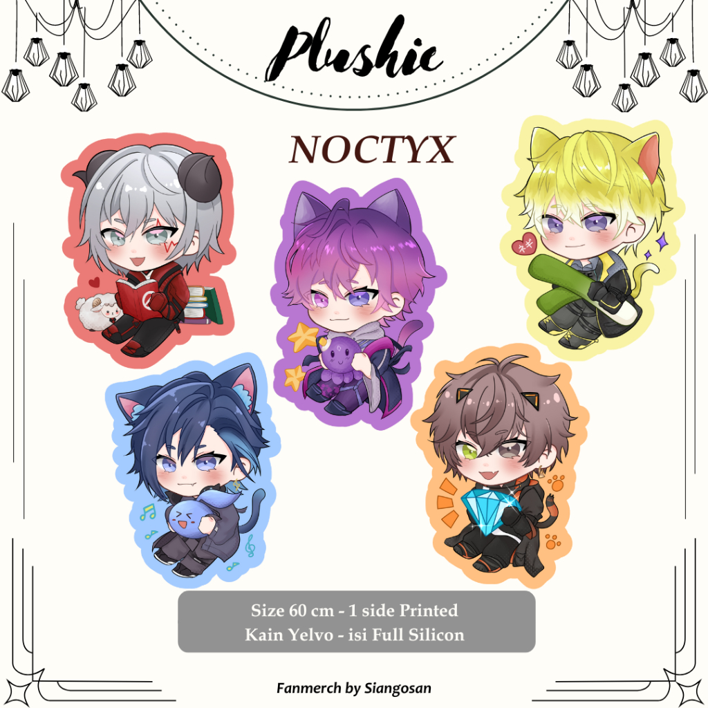 NOCTYX Nijisanji EN Character Plushie