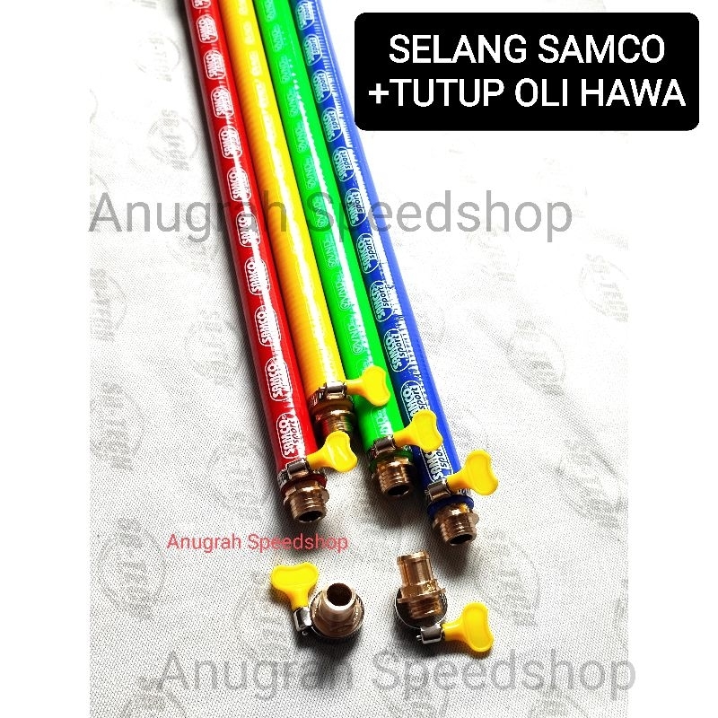 SELANG SAMCO TUTUP OLI HAWA NMAX LEXI AEROX BEAT VARIO TUTUP OLI HAWA SELANG SAMCO RADIATOR PNP TUTU